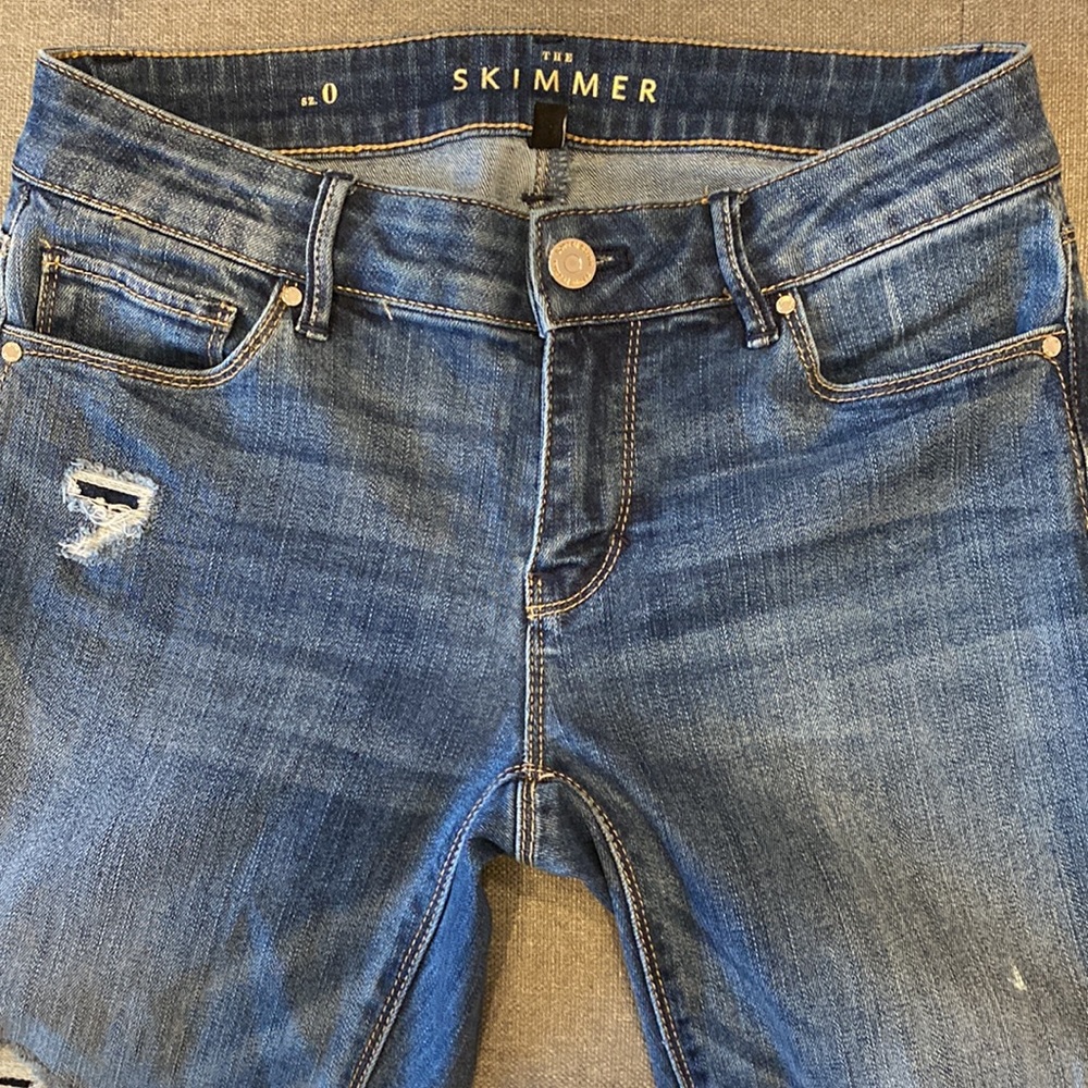 White House Black Market Distressed Jeans